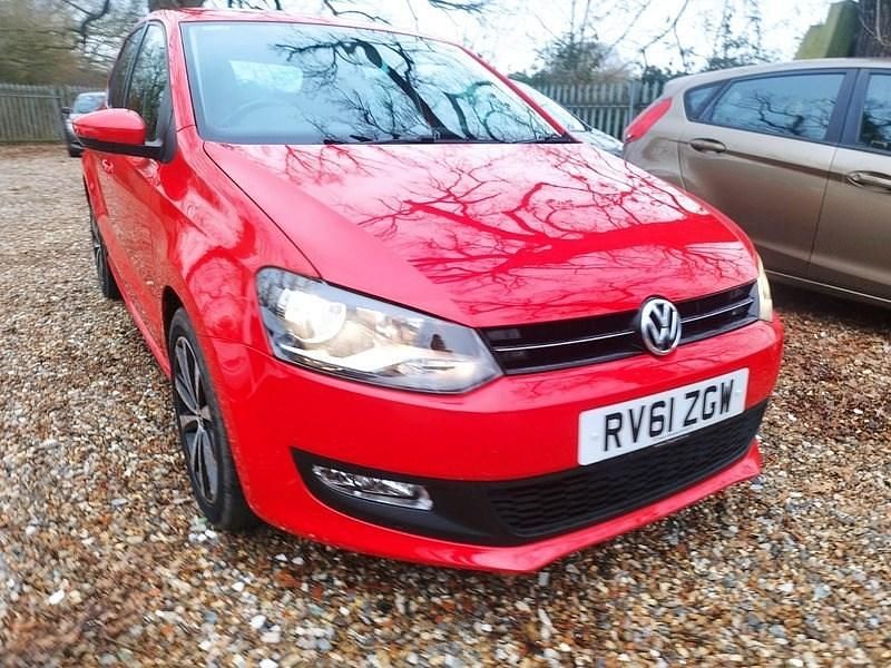 Used VW Polo Match 2011 Red Hatchback