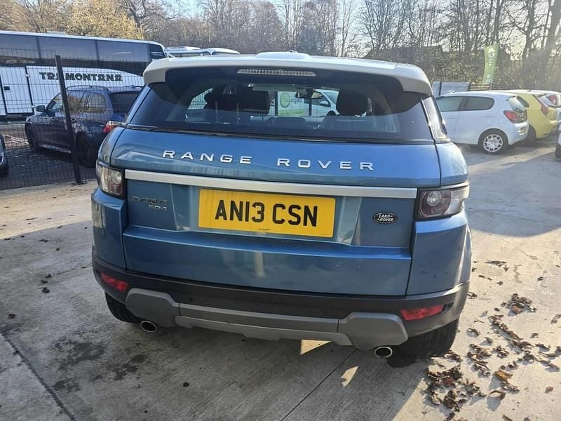 Used Land Rover Range Rover evoque Pure 2013 Blue Estate