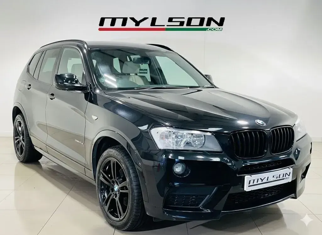 Begagnad BMW X3 M Sport 184 HK (135 kW) 2012 Svart SUV