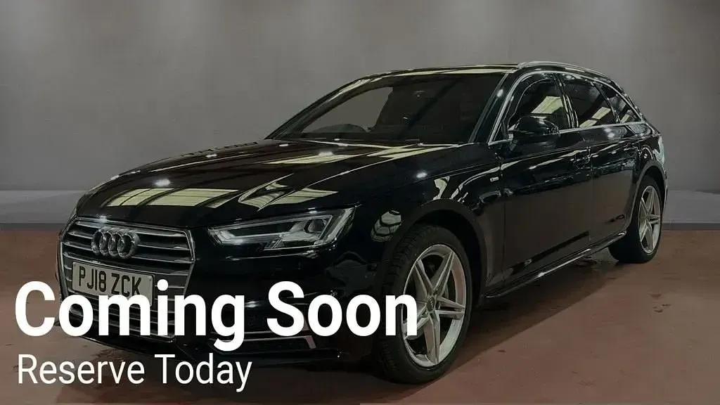 Usado Audi A4 S-Line 190 HP (139 kW) 2018 Preto Carrinha