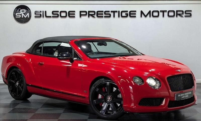 Used Bentley Continental GT Convertible 2015 Red Cabriolet
