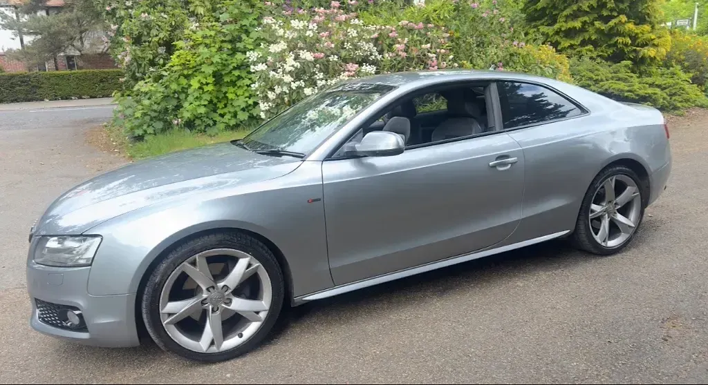 Used Audi A5 S-Line 2009 Grey Coupe