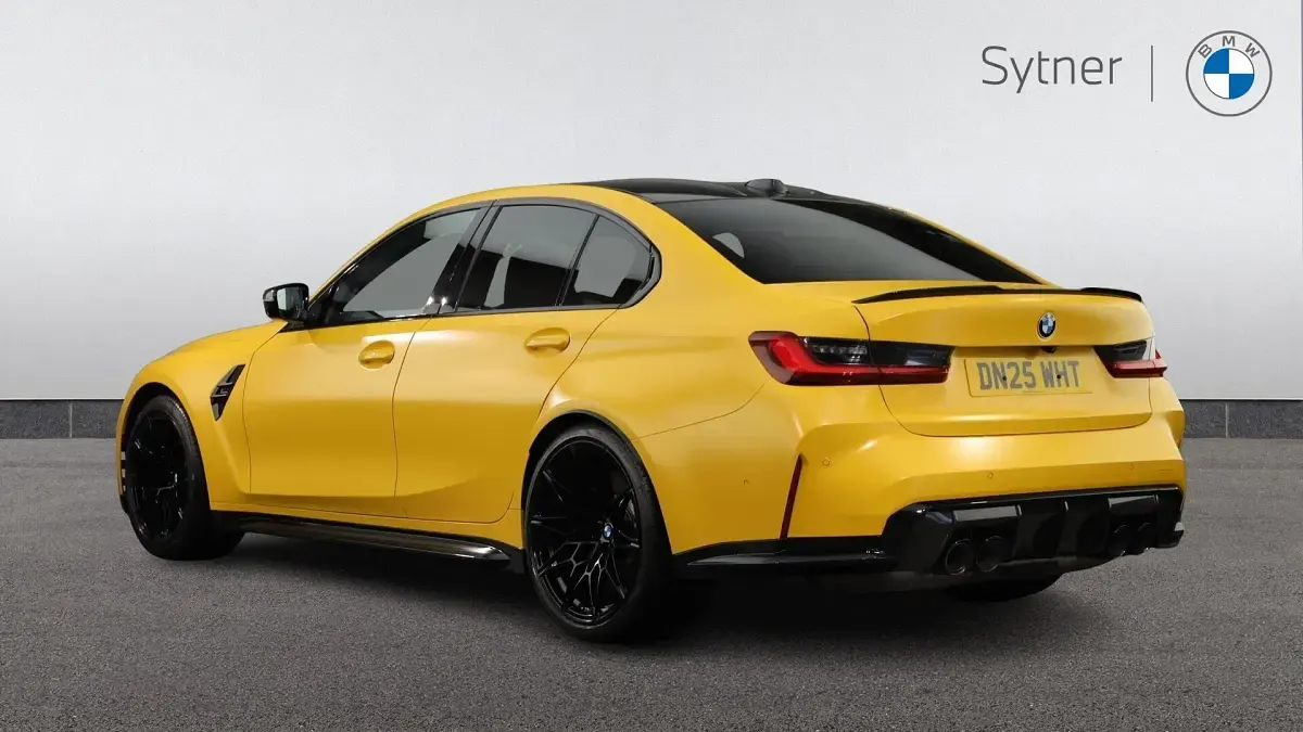 Used BMW M3 Competition Edition 523 HP (384 kW) 2025 Yellow