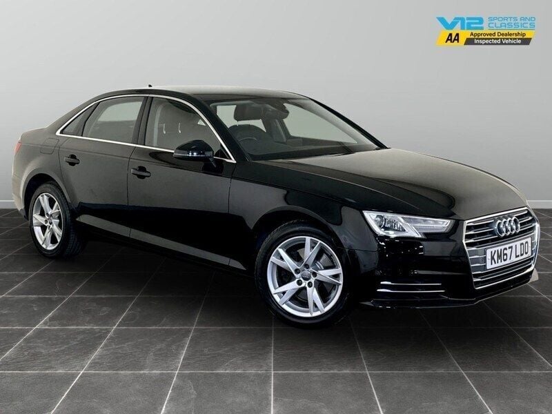 Black Used 2017 Audi A4 Sport Sedan | £8,695 (Good price) - Image 1/2