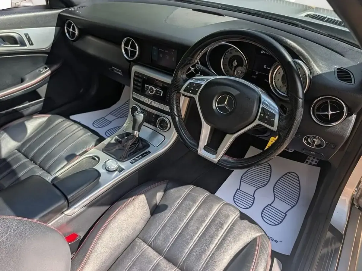 Used Mercedes SLK200 AMG 2012 Silver Cabriolet