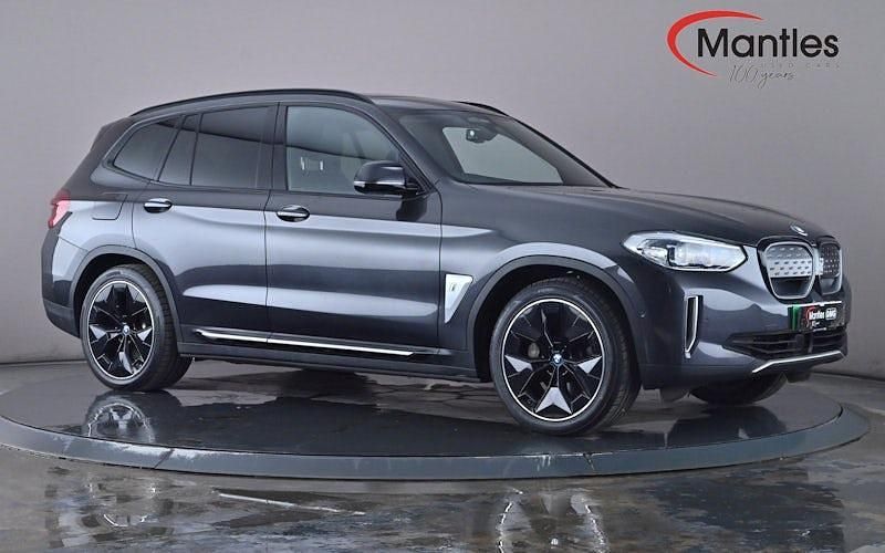 Grey Used 2021 BMW iX3 Shadowline SUV | £23,595 (A bit pricey) - Image 1/4
