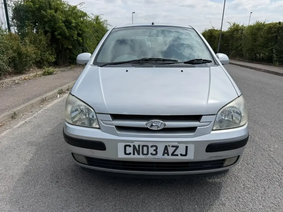 Used Hyundai Getz 105 HP (77 kW) 2003 Silver Hatchback