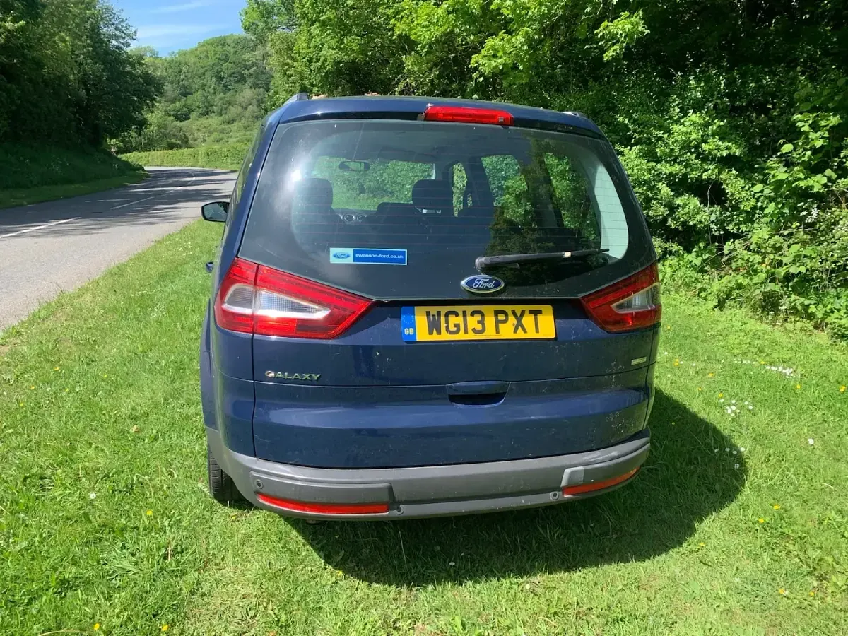 Used Ford Galaxy Zetec 160 HP (117 kW) 2013 Blue MPV