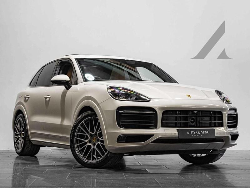 Beige Used 2022 Porsche Cayenne SUV | £82,950 (Expensive) - Image 1/4