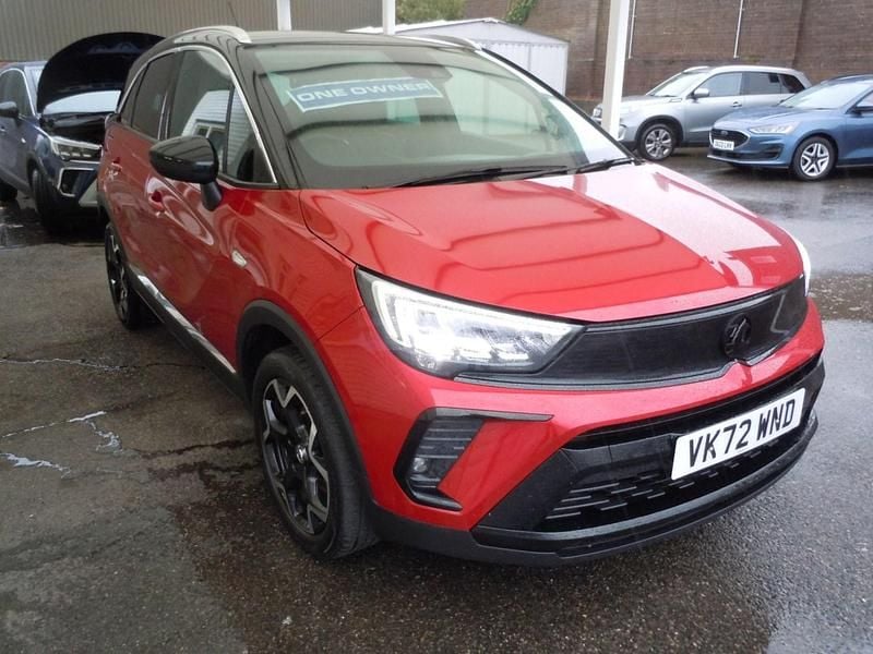 Red Used 2022 Vauxhall Crossland Ultimate SUV | £11,800 (Fair price) - Image 1/4