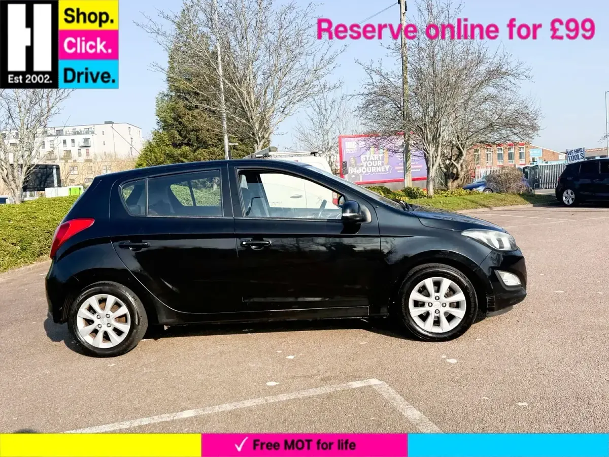 Käytetty Hyundai i20 Active 85 HP (62 kW) 2012 Musta Viistoperä