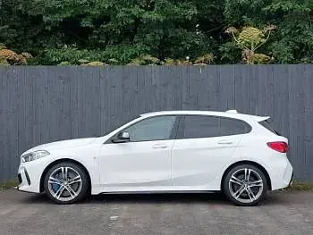 Used BMW M135 Comfort Edition 306 HP (225 kW) 2020 White Hatchback
