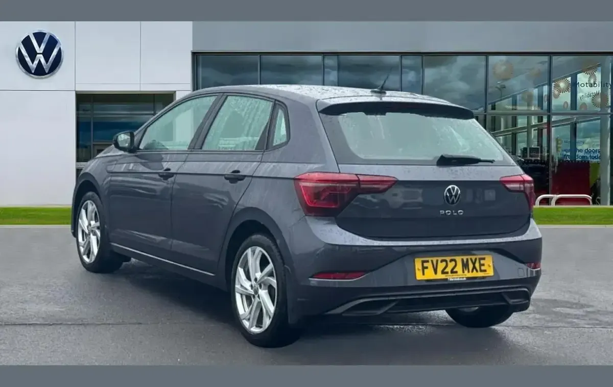 Used VW Polo Style 95 HP (69 kW) 2022 Smokey grey Hatchback