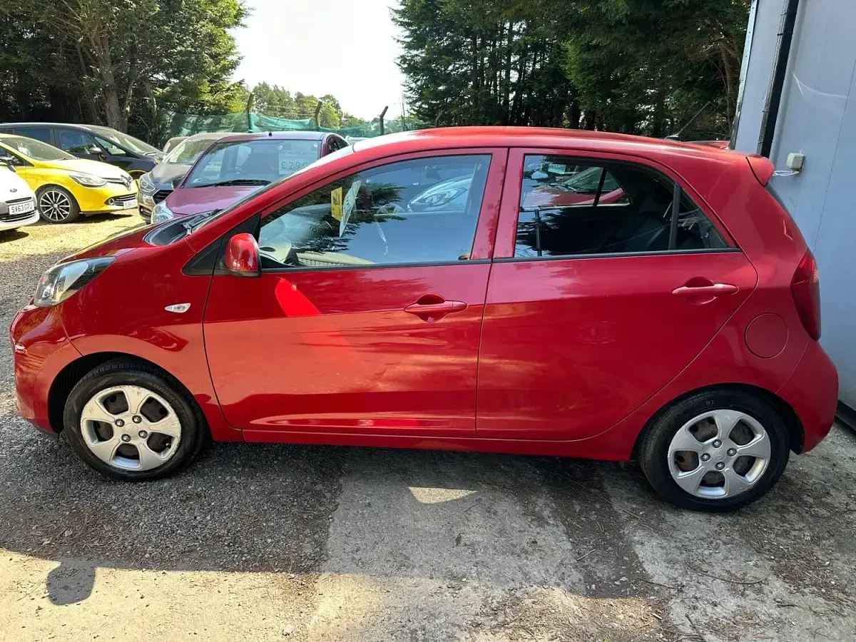 Used Kia Picanto Air 65 HP (47 kW) 2016 Red Hatchback