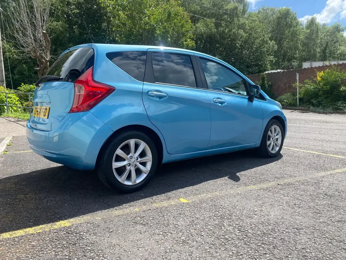 Used Nissan Note Acenta Premium 98 HP (72 kW) 2014 Blue Hatchback