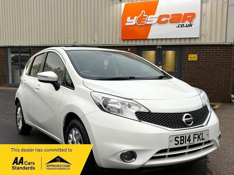 White Used 2014 Nissan Note Acenta Premium MPV | £4,375 (Fair price) - Image 1/4