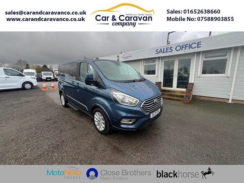 Used Ford Tourneo Custom Titanium 2021 Blue Van