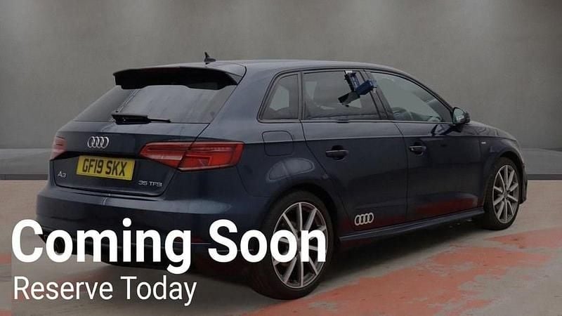 Used Audi A3 Sportback Black Edition 2019 Blue Hatchback