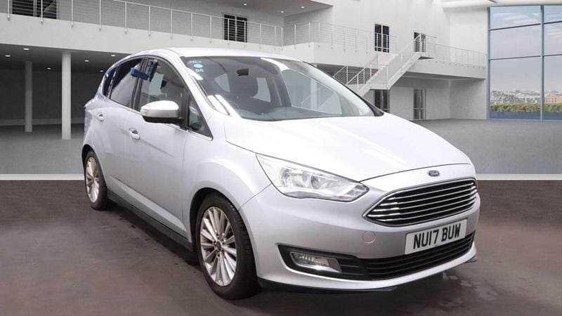 Silver Used 2017 Ford C-MAX Titanium MPV | £5,670 (Fair price) - Image 1/4