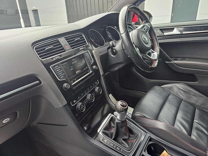 Used VW Golf VII GTI 2015 Red Hatchback
