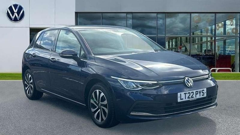 Blue Used 2022 VW Golf VIII Active Hatchback | £18,393 (Fair price) - Image 1/4