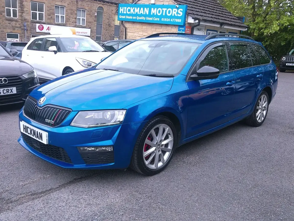 Używany Skoda Octavia vRS 2015 Niebieski Kombi
