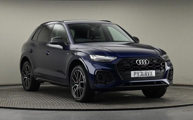 Navarra blue metallic Used 2022 Audi Q5 Comfort SUV | £33,400 (Good price) - Image 1/4