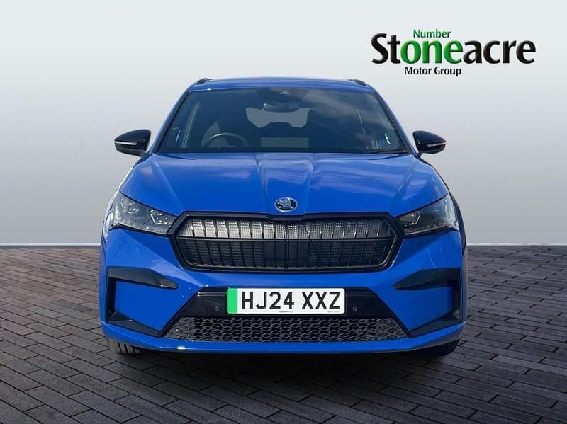 Used Skoda Enyaq iV SportlinePlus 210 kW (286 HP) 2024 Blue SUV