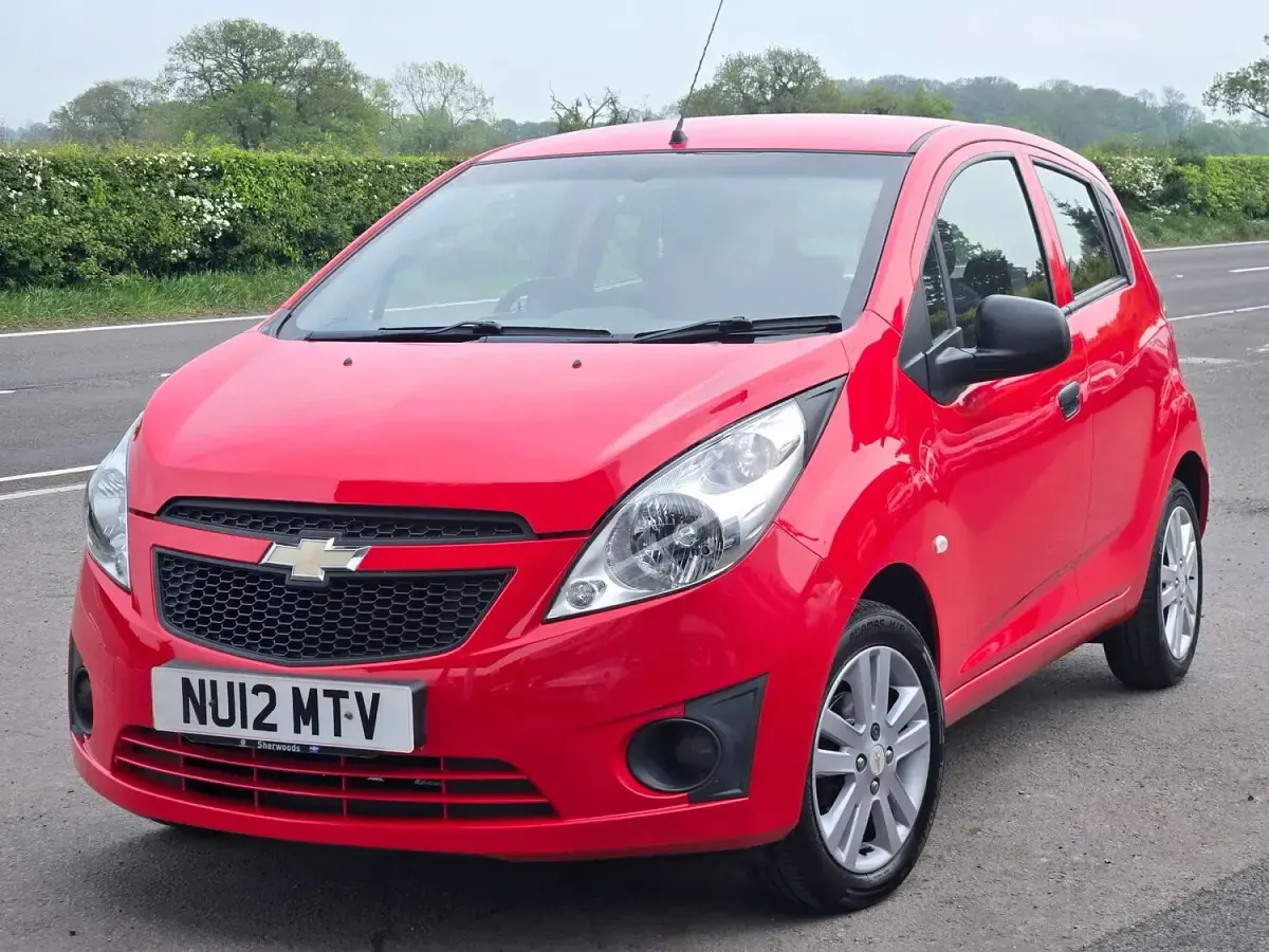 Used Chevrolet Spark 2012 Red Hatchback