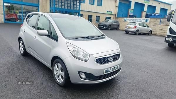 Silver Used 2012 Kia Venga 3 Hatchback | £2,495 (Fair price) - Image 1/4
