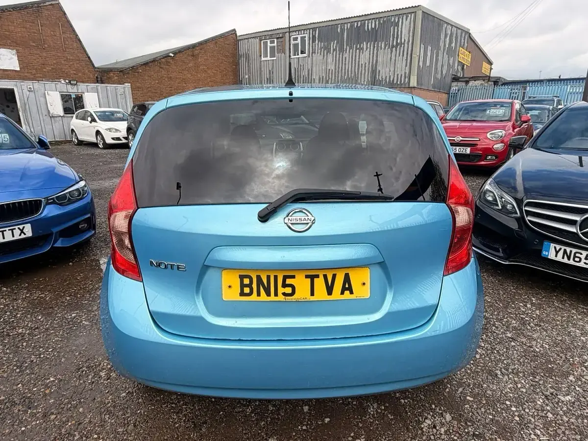 Used Nissan Note Acenta 2015 Blue Hatchback