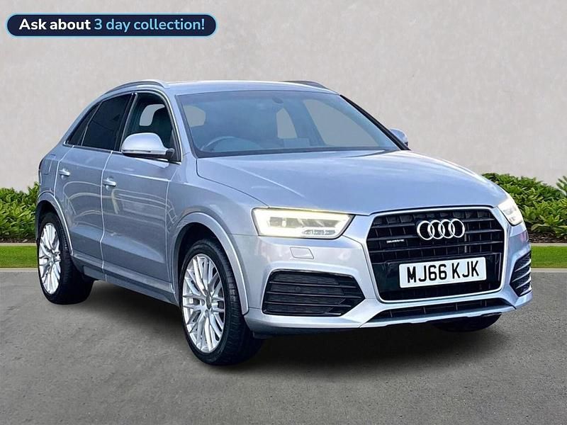 Silver Used 2016 Audi Q3 S-line plus SUV | £15,790 (Fair price) - Image 1/4