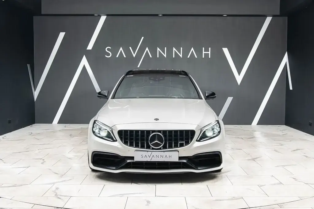 Used Mercedes C63 AMG Premium Plus 2019 White Estate