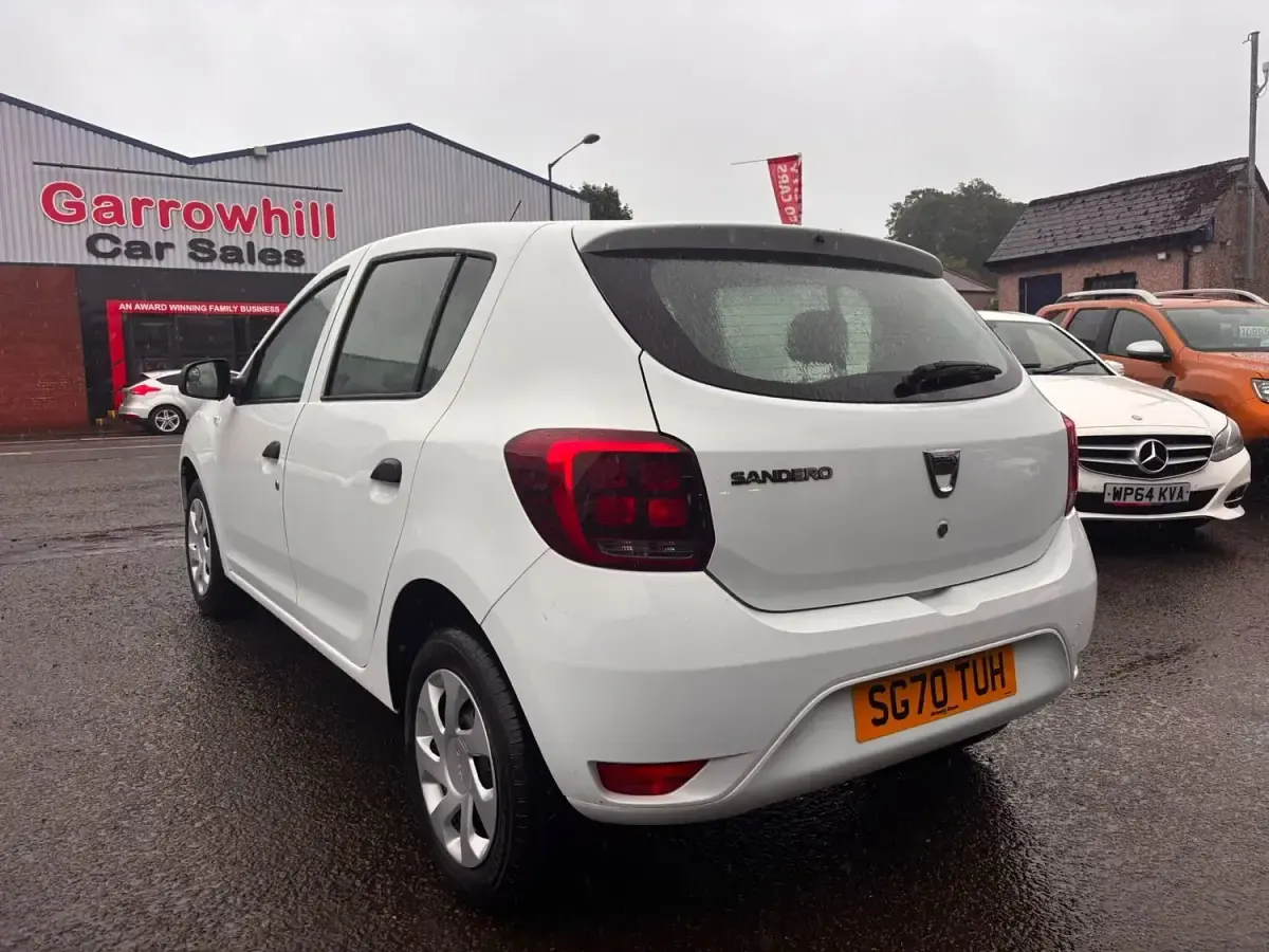 Used Dacia Sandero Essentiel 91 HP (66 kW) 2020 White Hatchback