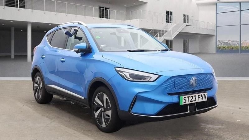 Used MG ZS Trophy 114 kW (156 HP) 2023 Blue SUV