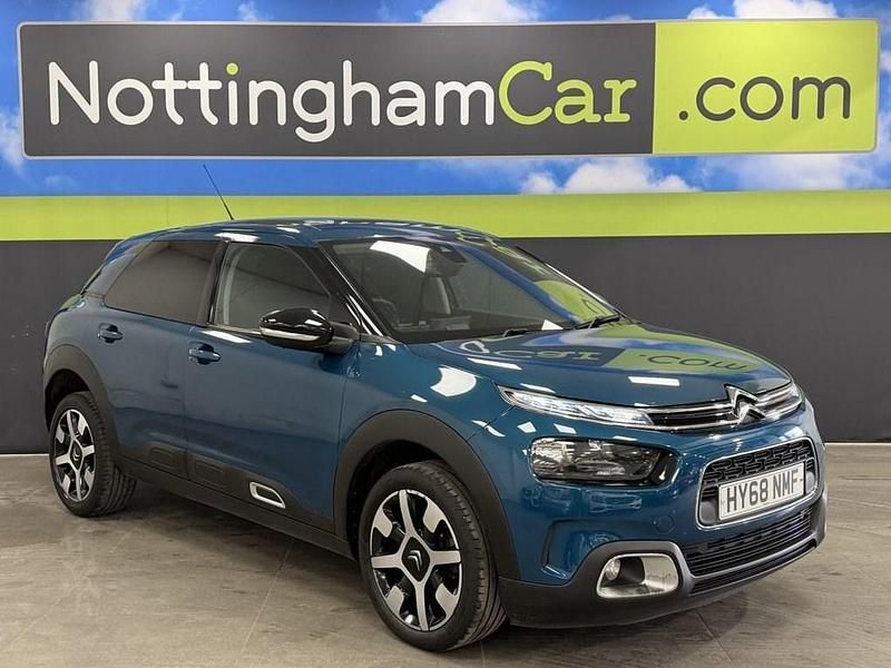 Used Citroën C4 Cactus Flair 110 HP (80 kW) 2018 Blue Hatchback