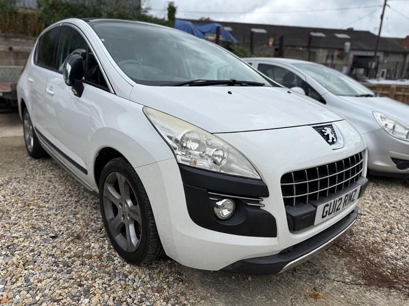 White Used 2012 Peugeot 3008 Allure Hatchback | £500 - Image 1/4