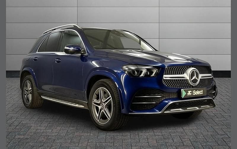 Used Mercedes GLE350 AMG line 267 HP (196 kW) 2020 Blue SUV