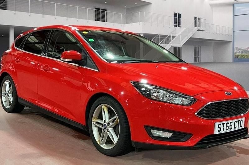 Red Used 2015 Ford Focus Zetec Hatchback | £6,595 (Good price) - Image 1/1