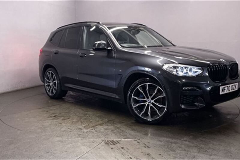Grey Used 2020 BMW X3 M Sport SUV | £28,299 (Good price) - Image 1/4