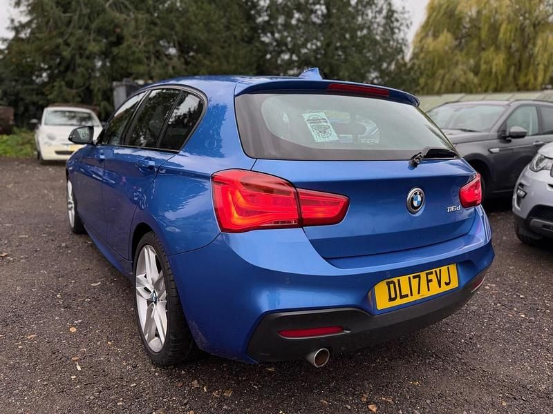 Used BMW 116 M Sport 116 HP (85 kW) 2017 Blue Hatchback