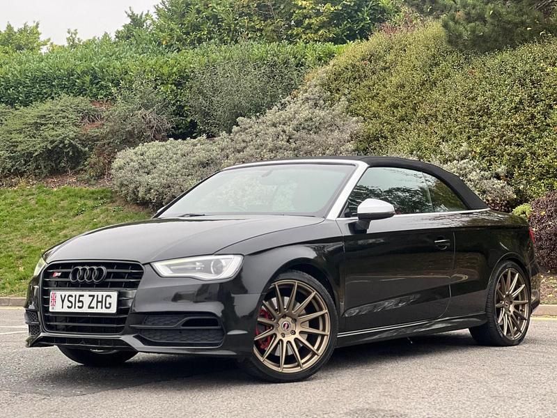 Used Audi S3 Cabriolet 300 HP (220 kW) 2015 Black Cabriolet