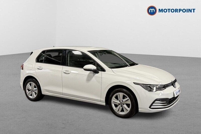 White Used 2021 VW Golf VIII Life Hatchback | £17,699 (Super price) - Image 1/4