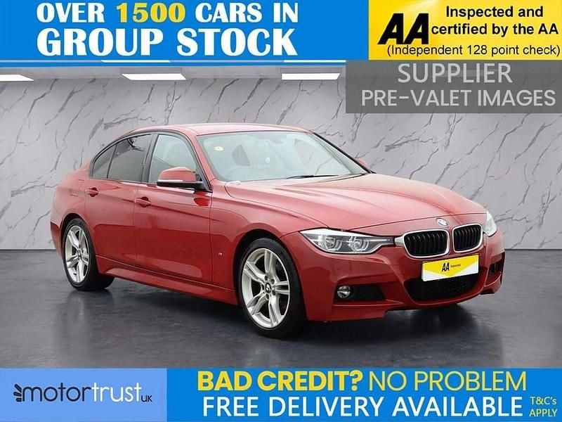 Used BMW 330e M Sport 2017 Red Sedan
