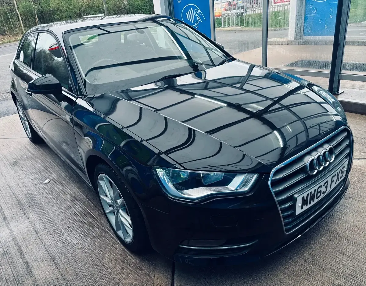 Used Audi A3 150 HP (110 kW) 2014 Black Hatchback