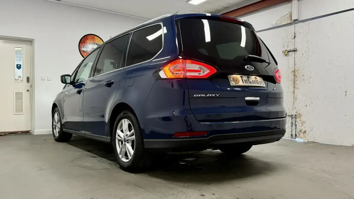 Used Ford Galaxy Titanium 150 HP (110 kW) 2018 Blue MPV