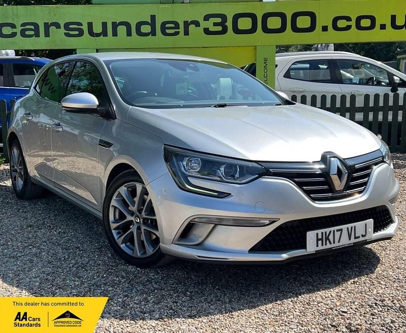 Silver Used 2017 Renault Mégane GT Line GT-Line Hatchback | £7,100 (Fair price) - Image 1/4