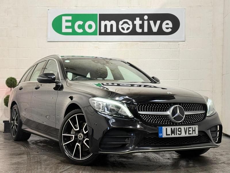 Used Mercedes C220 AMG Line Premium 2019 Black Estate