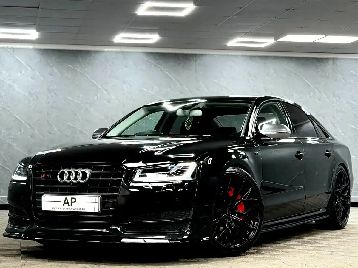Used Audi S8 Black Edition 520 HP (382 kW) 2016 Black Sedan