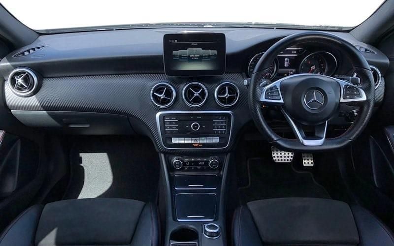 Used Mercedes A200 AMG Line Premium Plus 136 HP (100 kW) 2018 Black Hatchback
